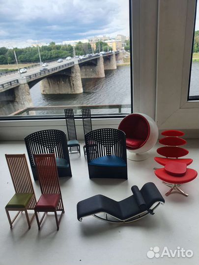 Бронь. Мебель для кукольного домика1/16