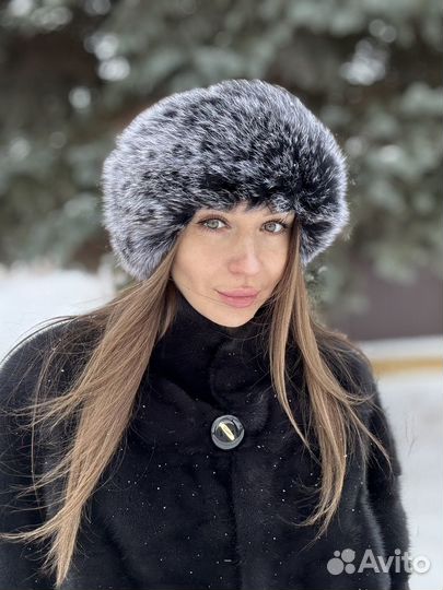 Повязка на голову из натурального меха