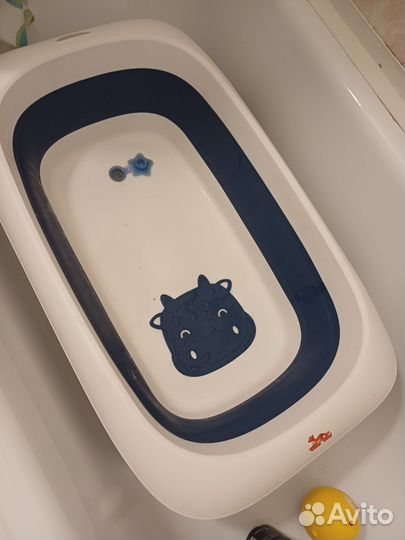 Детская ванночка для купания складная
