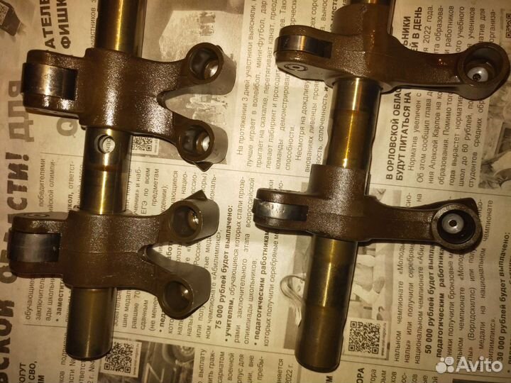 Рокера lancer 9, оси, распредвал