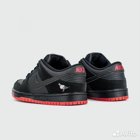 Кроссовки Nike Dunk Low Black Red