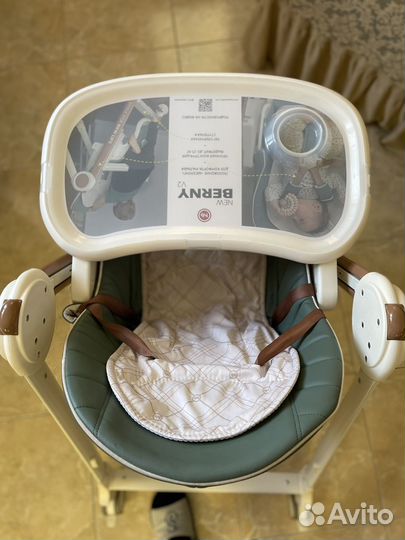 Стульчик для кормления happy baby berny v2