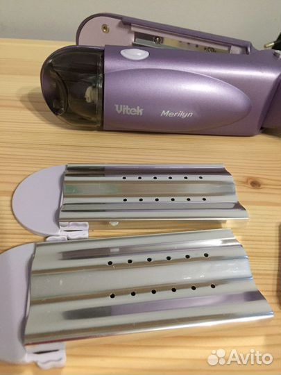 Выпрямитель для волос плойка гофре Vitek