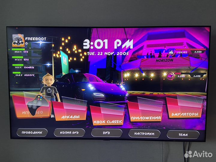 Xbox 360 S 250 Gb прошита+2 джойстика