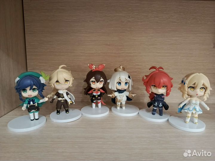 Фигурки Геншин импакт набор 6шт