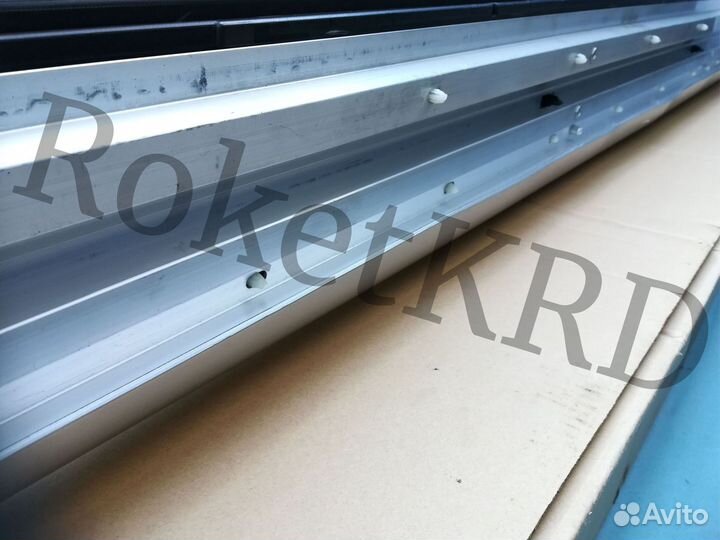 Пороги Toyota Land Cruiser Prado 150 Серебро