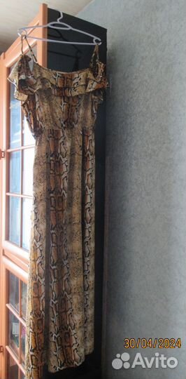 Платье летнее макси