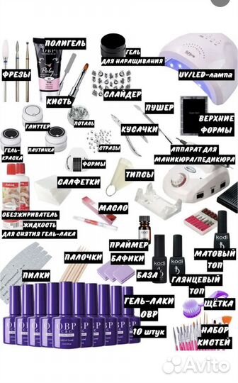 Набор для маникюра и педикюра