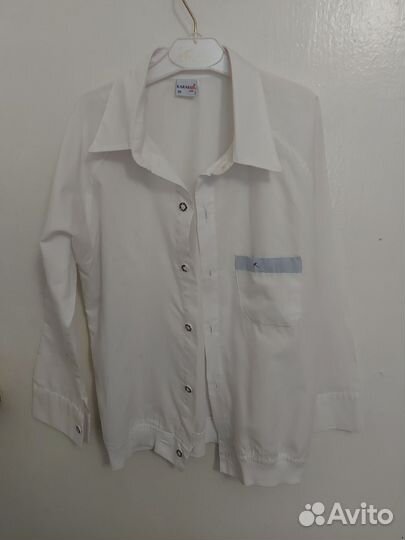 Рубашка белая для школы