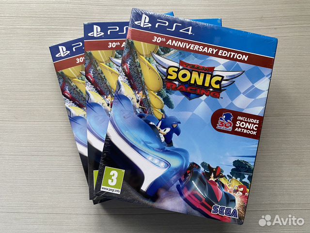 Team Sonic Racing 30 Anniversary Edition Ps4/Ps5