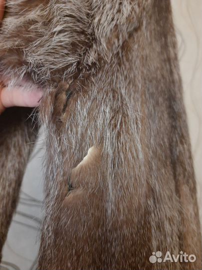 Шуба женская натуральная 46 б/у