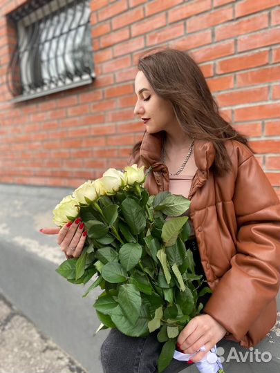 Букет свежих голландских роз 15 шт