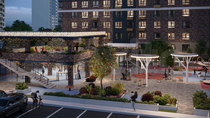 3-к. квартира, 88,2 м², 18/25 эт.