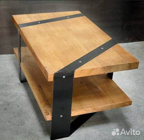 Журнальный столик лофт