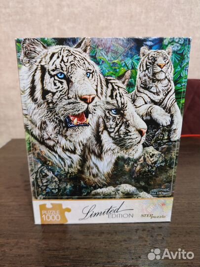 Пазл Step puzzle Степ пазл 1000 тигры