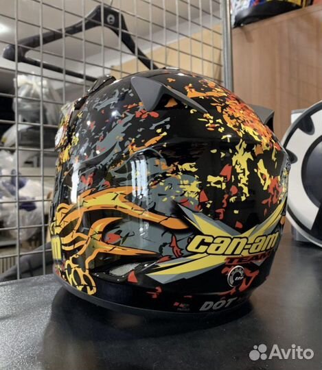 Шлем для мотокросса детский