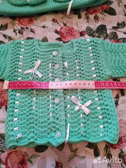 Вязаные детские вещи ручной работы