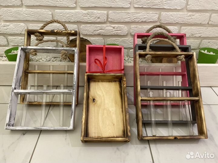 Деревянные рамки и Ящики