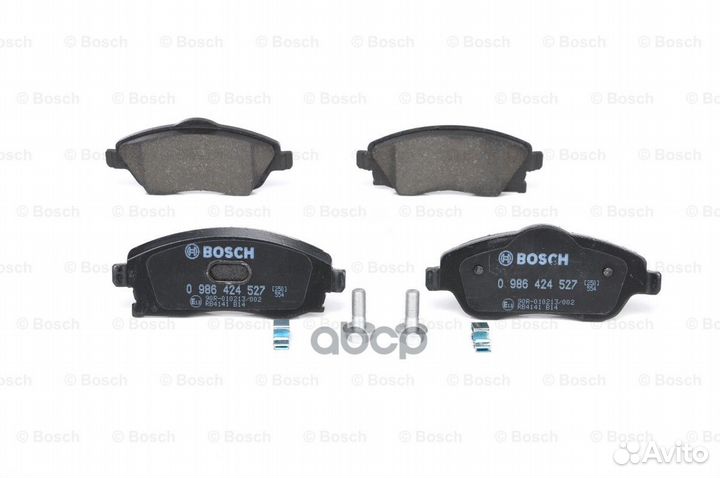Колодки торм к-т 0986424527 Bosch
