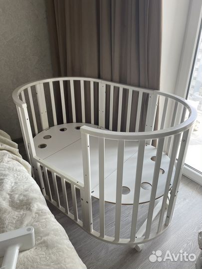 Детская кроватка трансформер 25 предметов