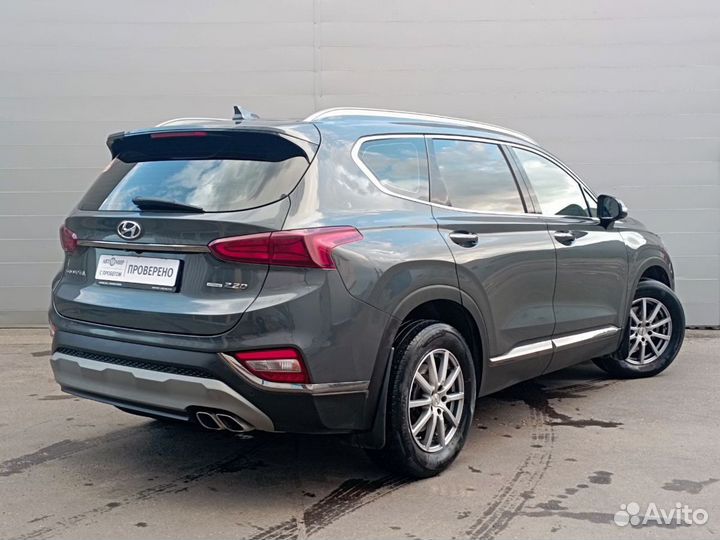 Hyundai Santa Fe 2.2 AT, 2019, 79 625 км