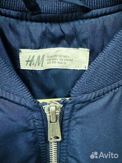 Куртка-бомбер H&M на юношу 13-14 лет