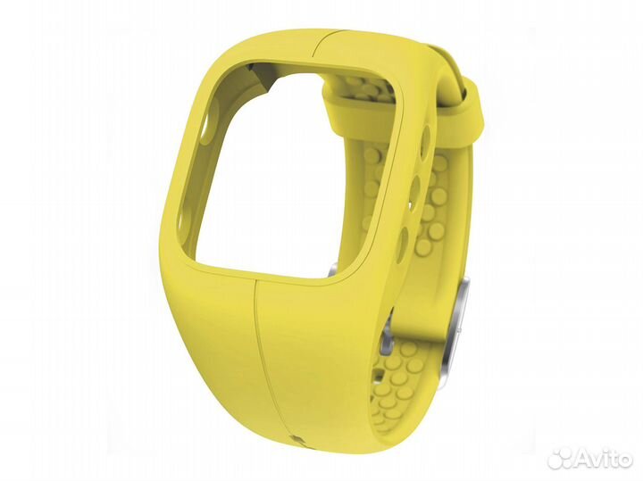 Ремешок сменный для Polar A300, розовый, жёлтый