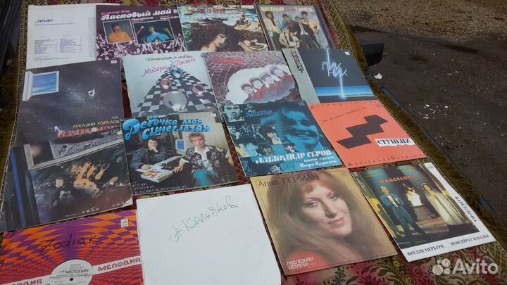 Пластинки сссср