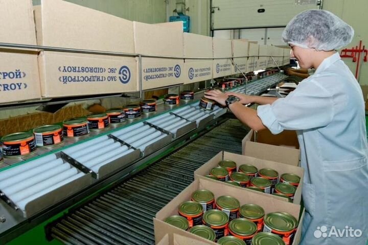 Фасовщики консерв вахтой или местные (всё включено
