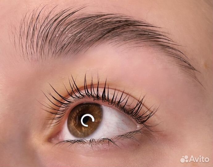 Ламинирование, стрейчинг и ботокс ресниц и бровей