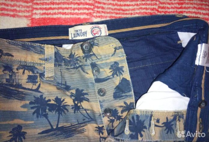 Шорты джинсовые мужские L