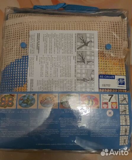 Вышивки пряжей и крючком фирмы Vervaco