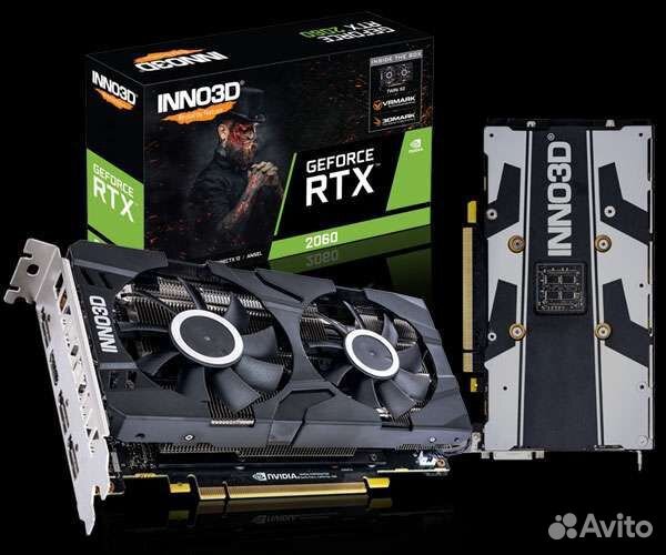 Видеокарта rtx 2060 twin 2x