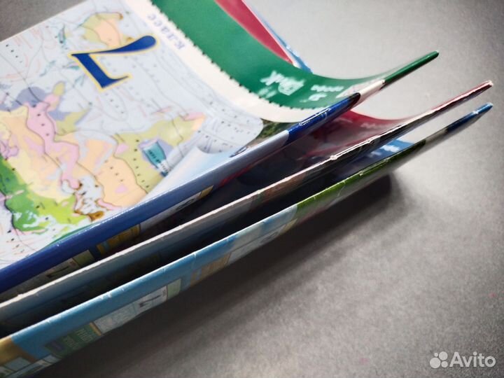 Атласы по географии и истории