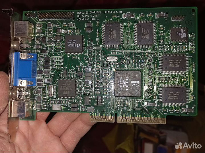 Hercules thriler 3D Rendition V2200 agp раритетная