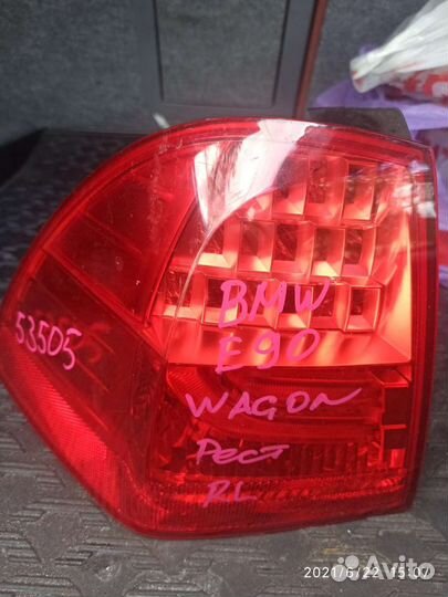 Левый задний фонарь BMW E-91 wagon, 3 series, rest