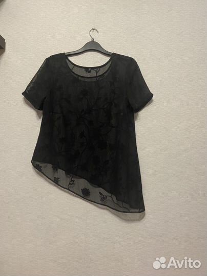 Блузка прозрачная 50-52разм