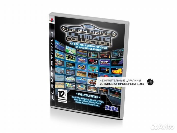 Sega Mega Drive Ultimate Collection незн.царап PS3
