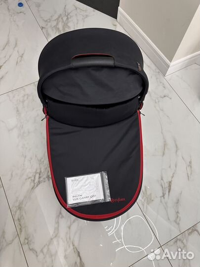 Коляска 2 в 1 Cybex Priam III шасси chrome-brown