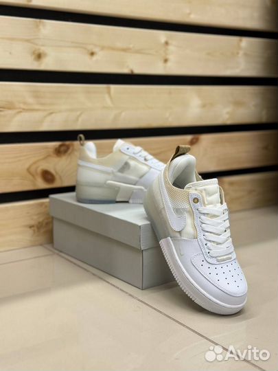 Кроссовки Nike AIR Forse 1 React White