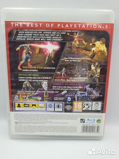 Mortal Kombat vs. DC Universe PS3 (б/у, англ.)