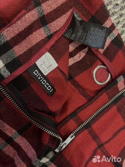 Юбка женская в клетку