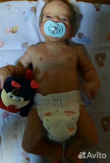 Кукла реборн полностью силиконовая