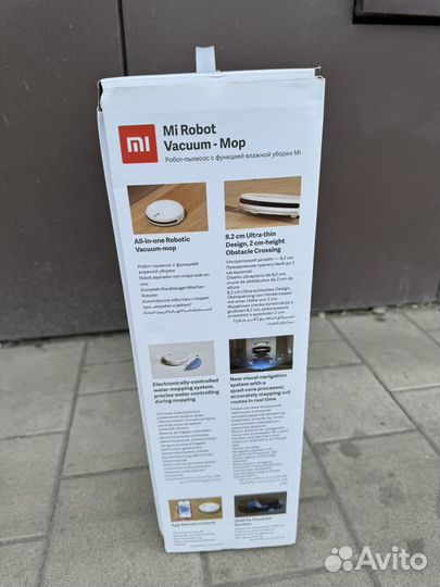 Робот пылесос xiaomi mi robot vacuum mop