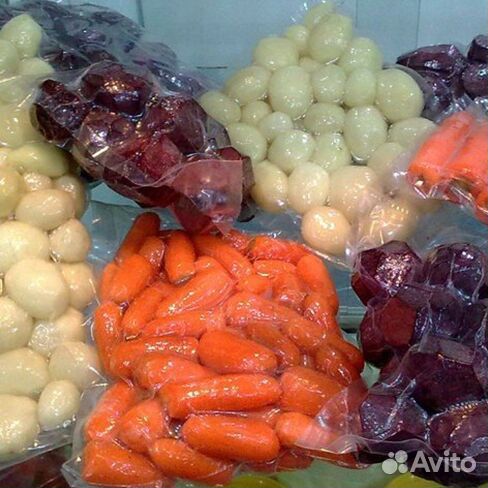 Овощи очищенные