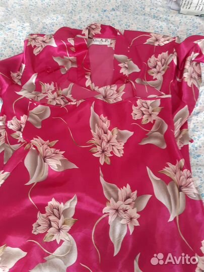 Халат с сорочкой