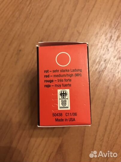 Патроны для монтажного пистолета hilti, красные