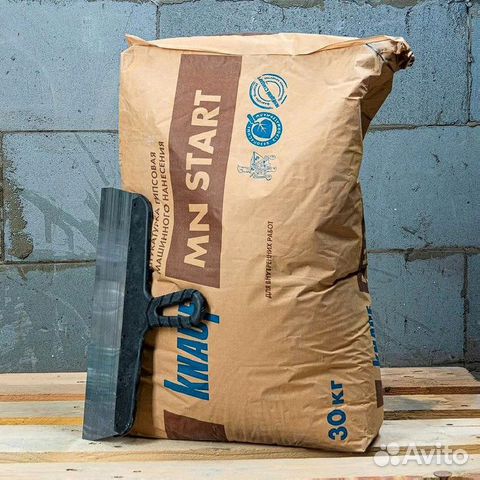 Штукатурка гипсовая Knauf MN-Start, 30 кг