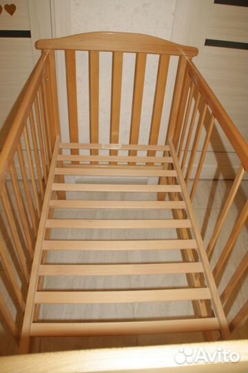 Детская кроватка Лель Лютик + матрас Plitex