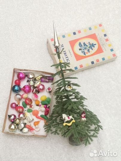 Набор игрушек Малютка с елочкой